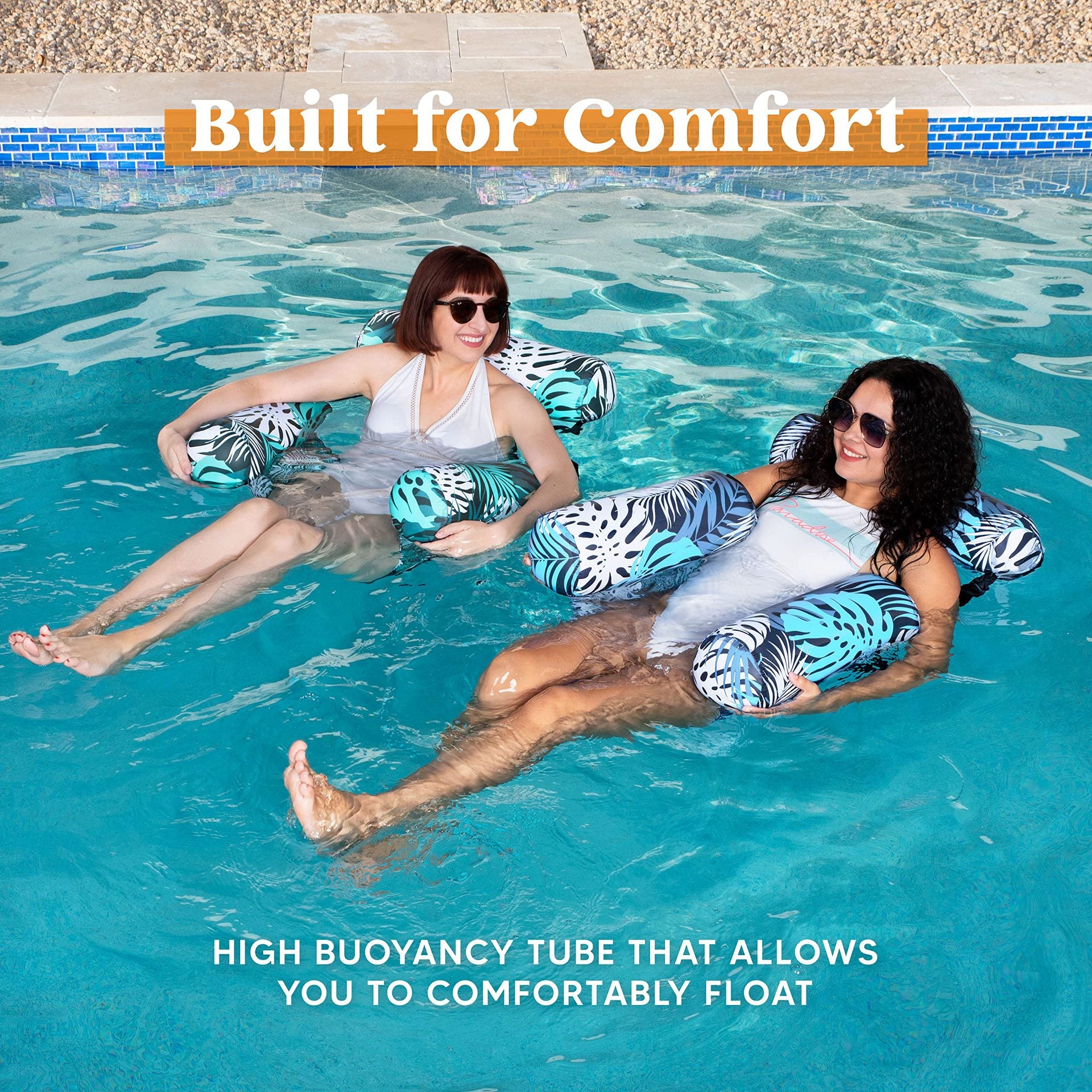 Inflatable Pool Floating Chair for Adults