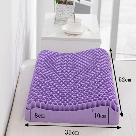 TPE Gel Memory Foam Pillow with Cooling Mesh